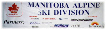 manitoba alpine ski banner